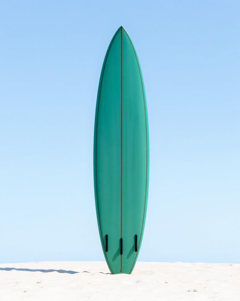 5'10" Fish surfboard (Front) for rent at Da Hui Surf School, Playa Playitas, Manuel Antonio, Costa Rica