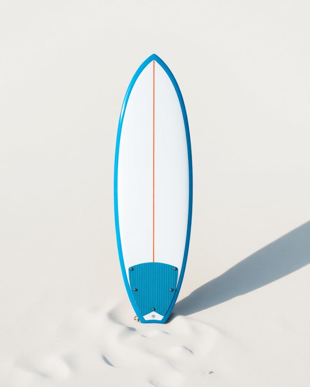 8'0" Soft-Top surfboard (Front) for rent at Da Hui Surf School, Playa Playitas, Manuel Antonio, Costa Rica